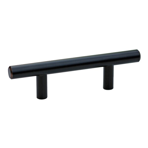 GlideRite 6-inch Oil-rubbed Bronze Solid Steel Cabinet Bar Pulls (Pack