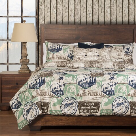 Parks and Rec 6-piece Duvet Cover Set with Comforter Insert