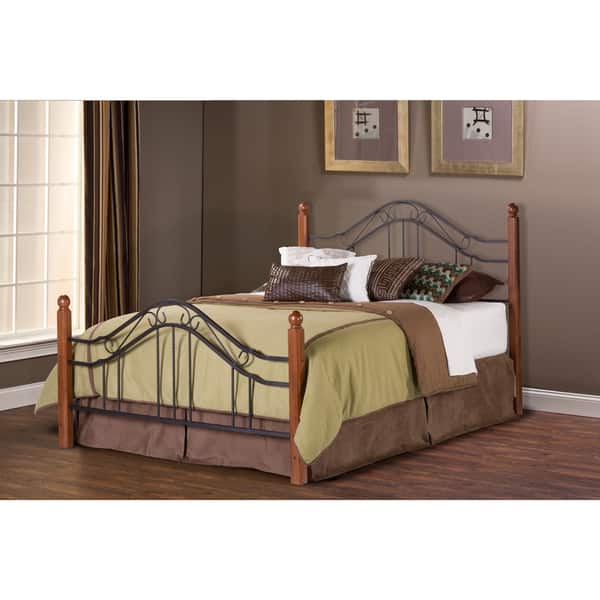 slide 2 of 2, Madison Metal Frame Bed Set