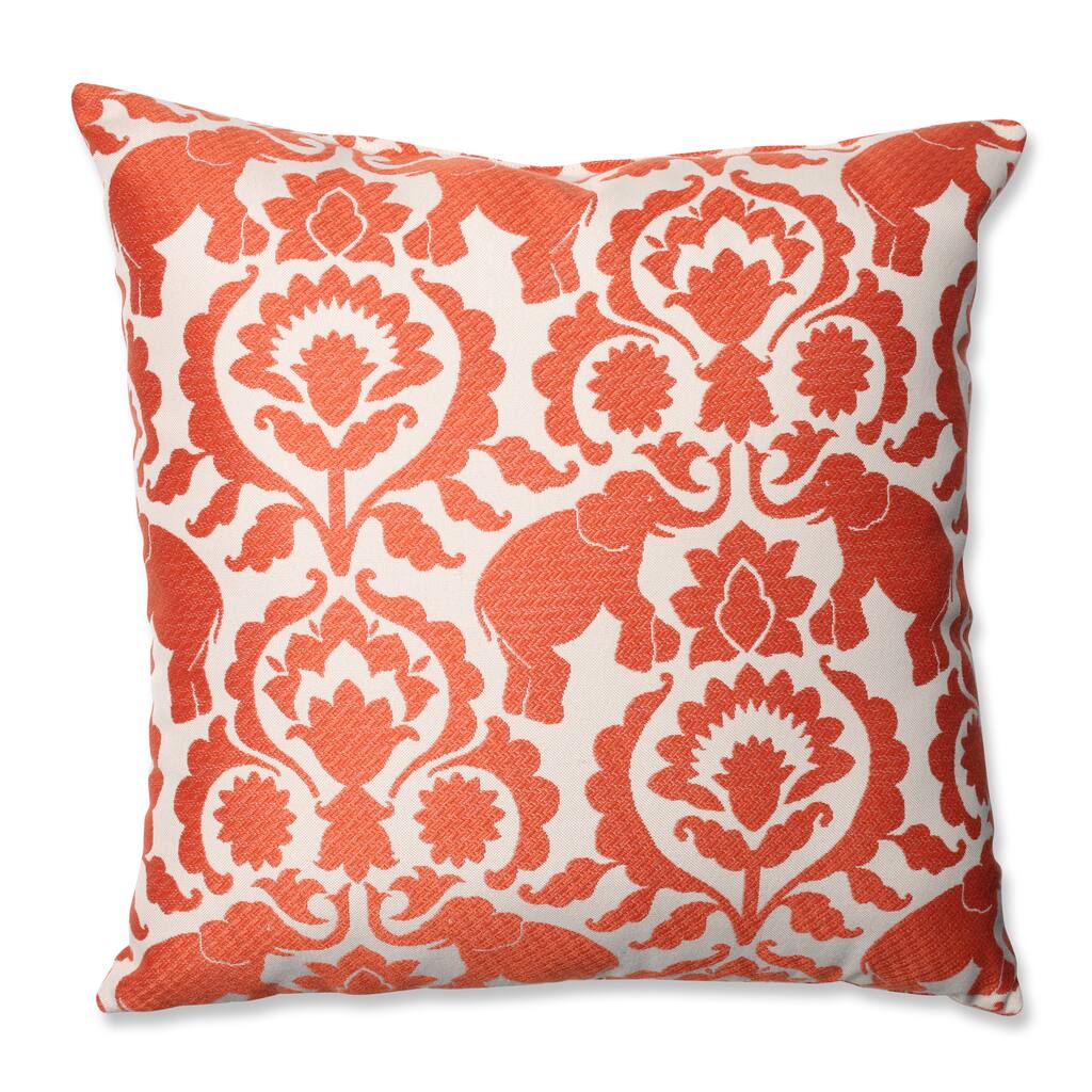 Pillow Perfect Babar Elephant Spice Throw Pillow