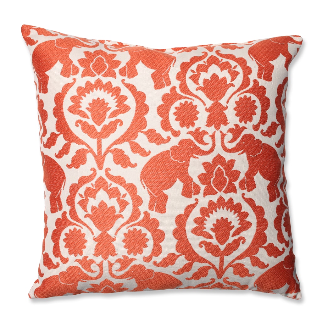 Pillow Perfect Babar Elephant Spice Throw Pillow