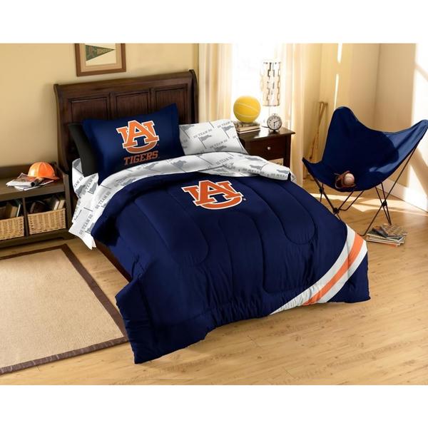 Auburn Bed in a Bag with Team Colored Sheets