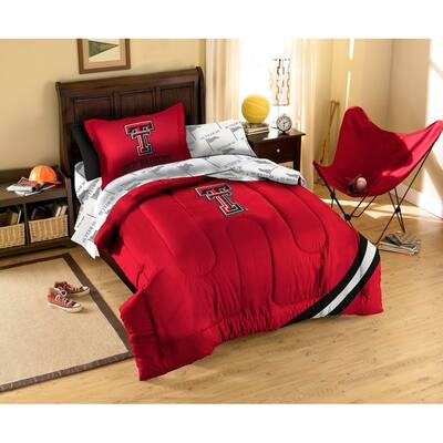 The Northwest Company Texas Tech University Red Raiders 7-piece Bed in a Bag Set