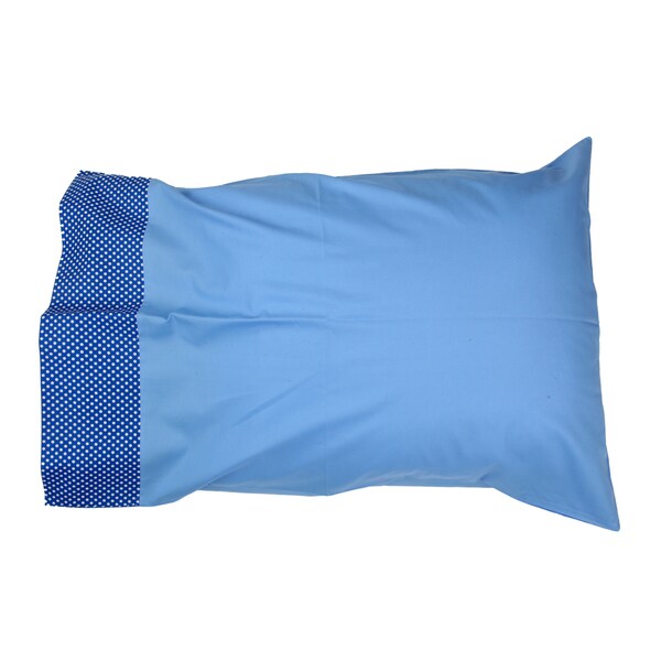 Simplicity Blue Standard Pillowcase