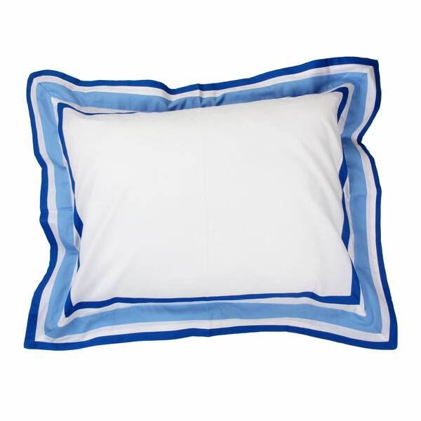 Shop Simplicity Blue Standard Pillow Sham Free Shipping On