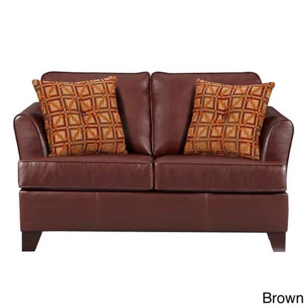 Shop Bonded Leather Hide A Bed Sofa Free Shipping Today