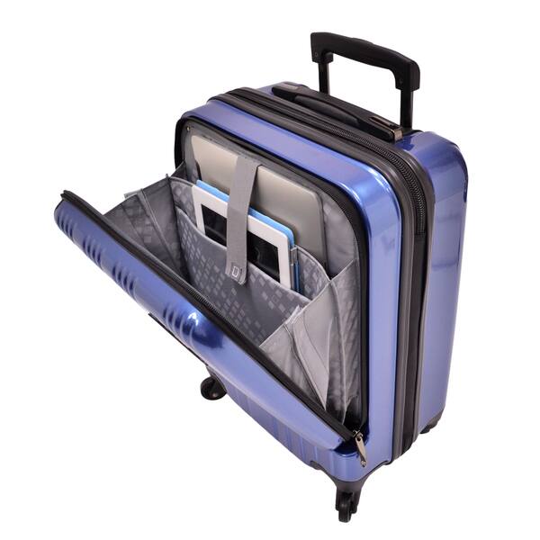 Traveler S Choice Tribecca Inch Carry On Hardside Spinner Mobile Office Suitcase Overstock