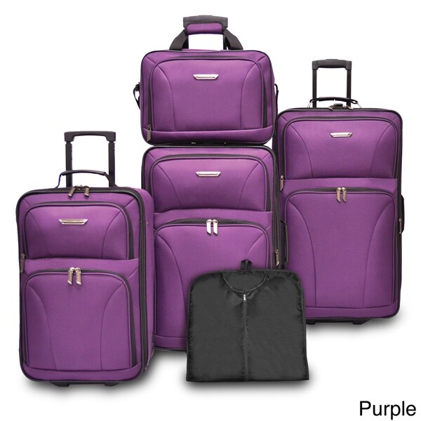 Traveler's choice 5 piece luggage set price, cheapest designer suitcase ...
