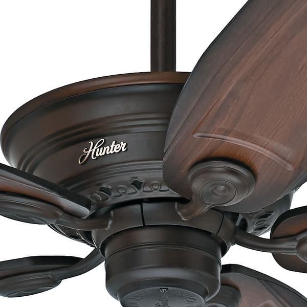 Shop Hunter Prestige 52 Inch Bingham Cocoa Fan And Burnished Alder