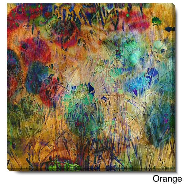 Studio Works Modern 'Reverie Floral' Fine Art Gallery Wrapped Canvas