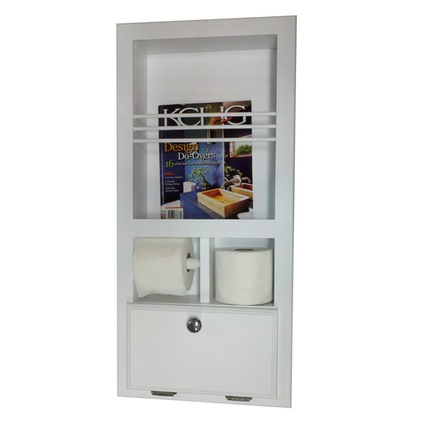 Shop Key West Series 10 Recessed Magazine Rack with Toilet