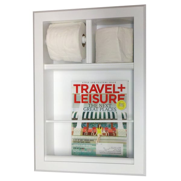 Shop Key West Series Recessed Magazine Rack and Double