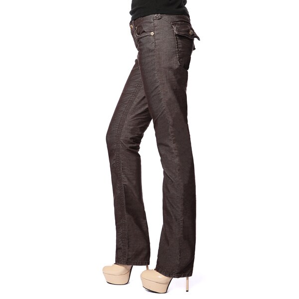 women's lightweight straight leg jeans
