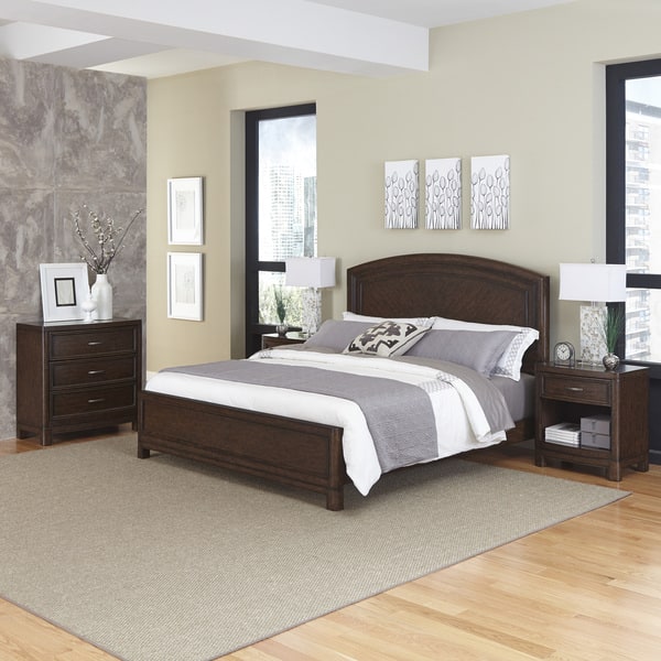 Crescent Hill Bed, Two Night Stands, & Chest by Home Styles - Overstock ...