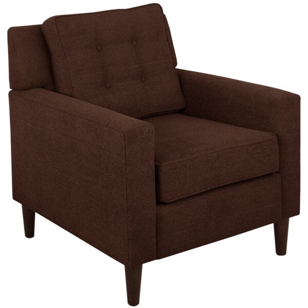 Shop Made to Order Brown Arm Chair Free Shipping Today Overstock
