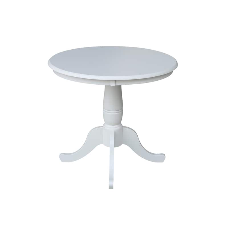 Copper Grove Karl 36-inch Round Top Pedestal Table - 29.1"H