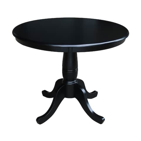 Copper Grove Karl 36-inch Round Top Pedestal Table - 29.1"H