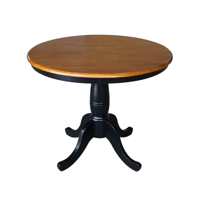 Copper Grove Karl 36-inch Round Top Pedestal Table - 29.1"H