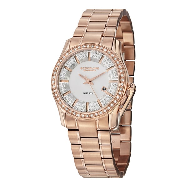 Stuhrling Original Women's Quartz Calliope Stainless Steel Bracelet Watch