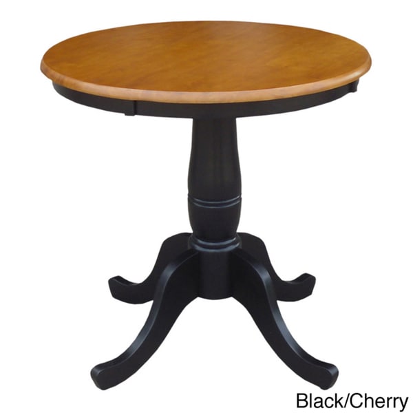 30-inch Round Pedestal Table - Free Shipping Today - Overstock.com