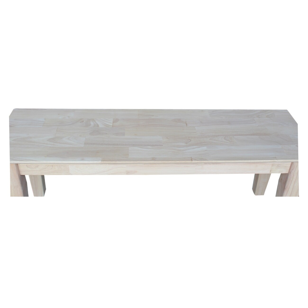 Furniture Unfinished Shaker Style Bench Home Garden Home