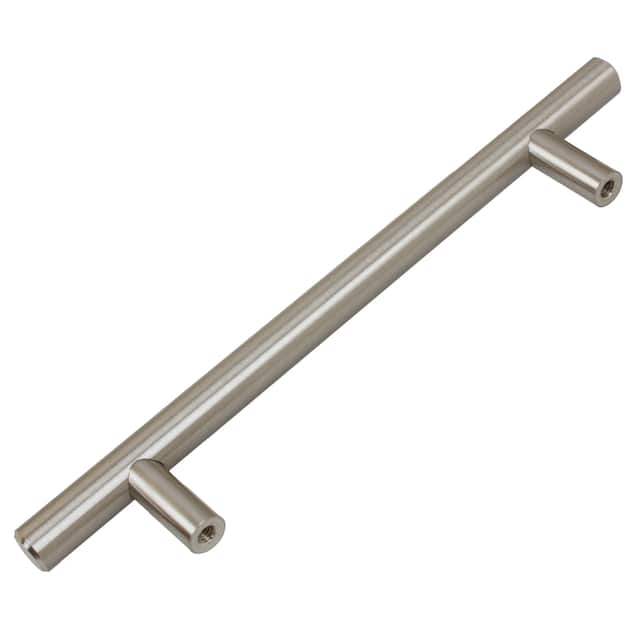 GlideRite 7-inch Solid Stainless Steel Cabinet Bar Pulls (Pack of 10)