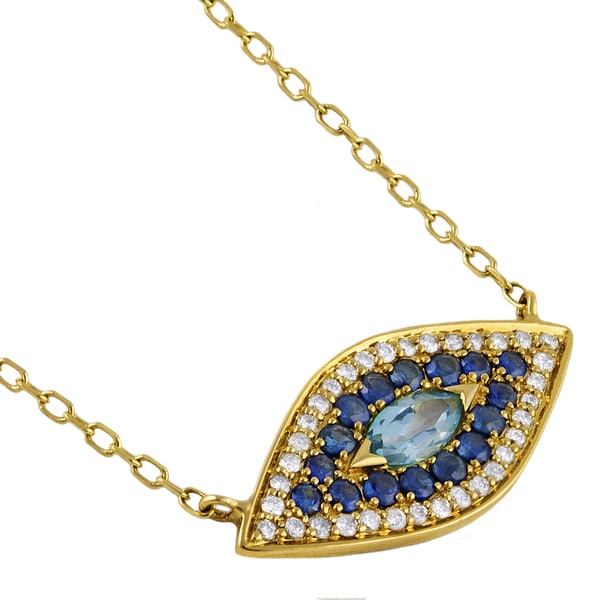 14k gold evil eye Clearance