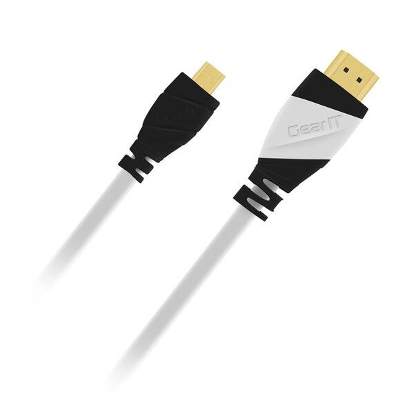 Shop Gearit High Speed Micro Hdmi To Hdmi Cable For Ethernet 3d