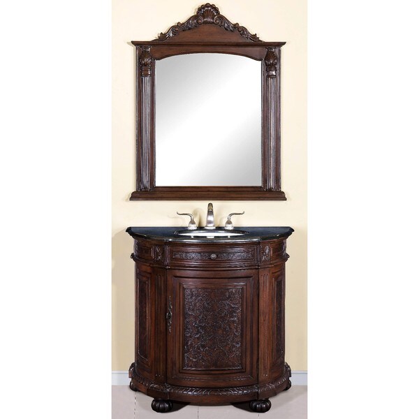 Shop ICA Furniture Eclipse Single Sink Vanity with Mirror Free