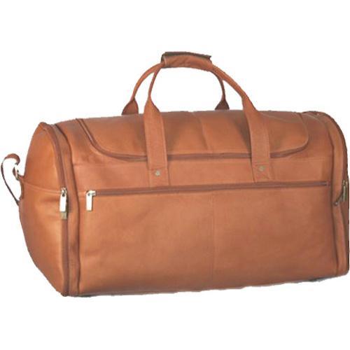 David King Leather Large Multi Pocket Shopping Tote in Black