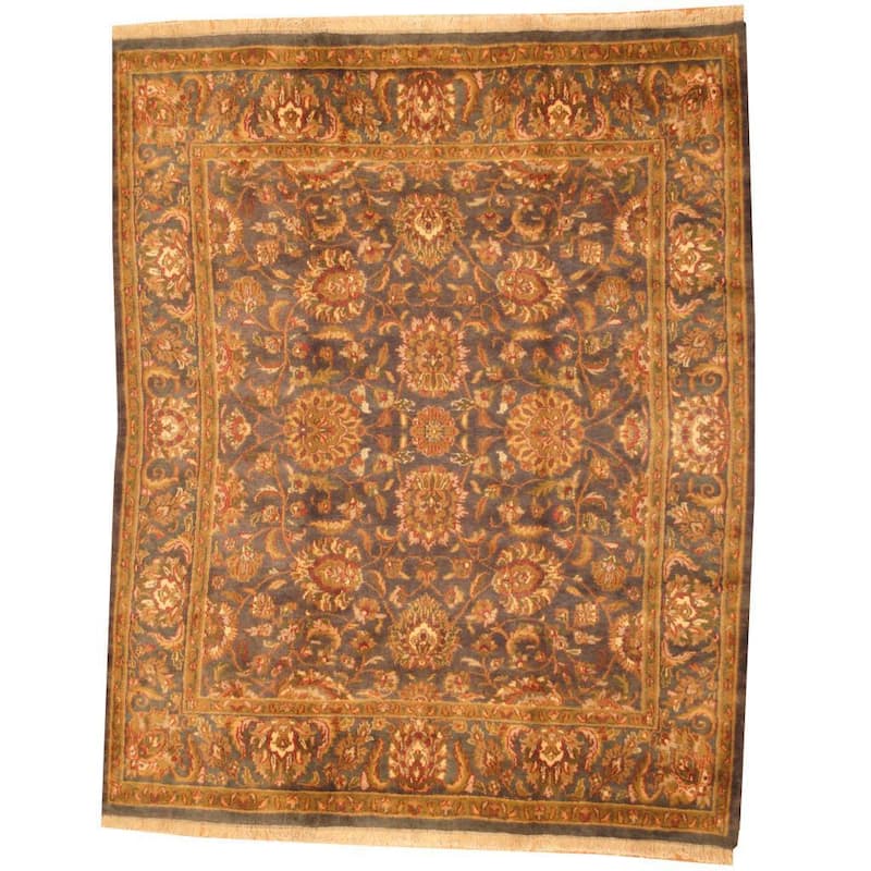 Handmade One-of-a-Kind Mahal Wool Rug (India) - 8' x 10'
