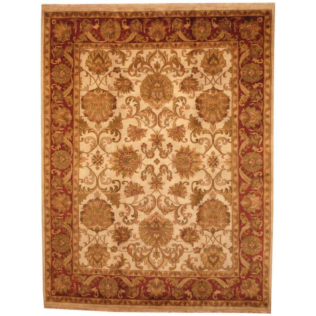 HERAT ORIENTAL Handmade Mahal Wool Rug - 8' x 10'6