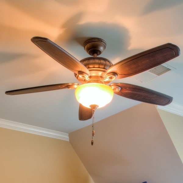 Hunter Fan 54 Inch Roman Sienna Finish Ceiling Fan W Light Kit