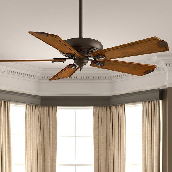 Casablanca 60 Inch Fellini Fan With 5 Walnut Regal Hand Casablanca 60 Inch Fellini Fan