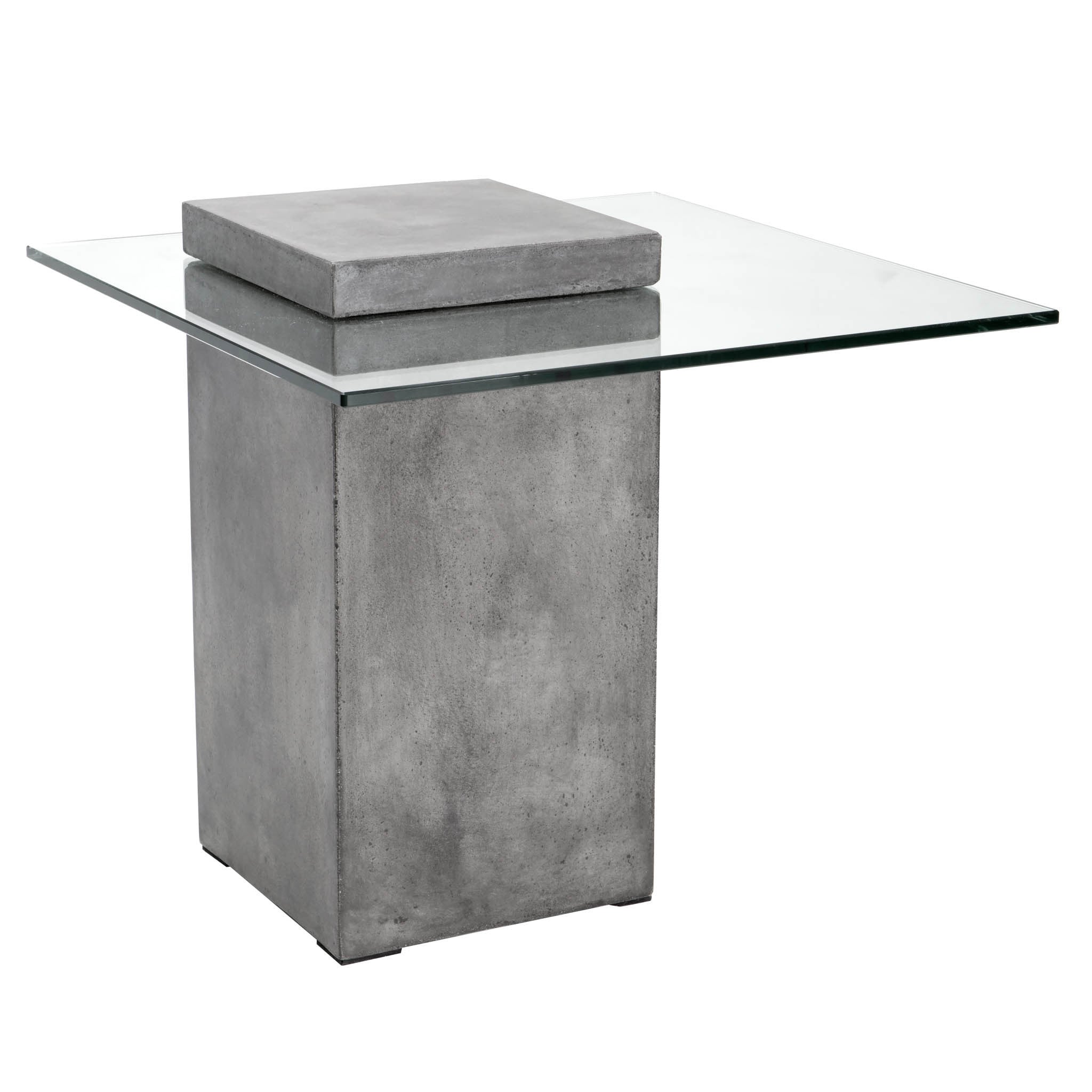 Sunpan Mixt Grange Anthracite Grey Concrete Gl End Table Sunpan Mixt Grange Anthracite Grey Concrete Gl End Table