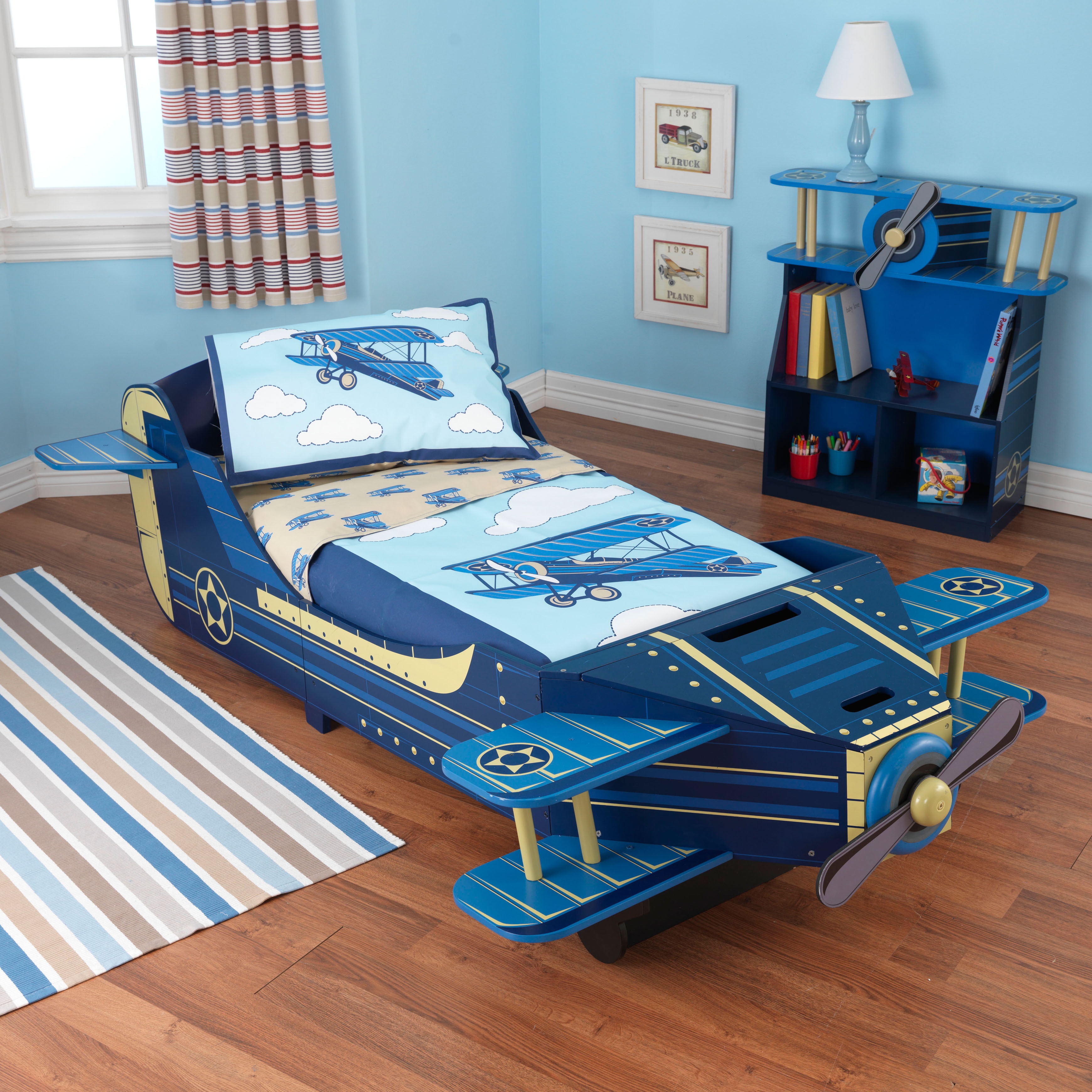 airplane twin bed frame