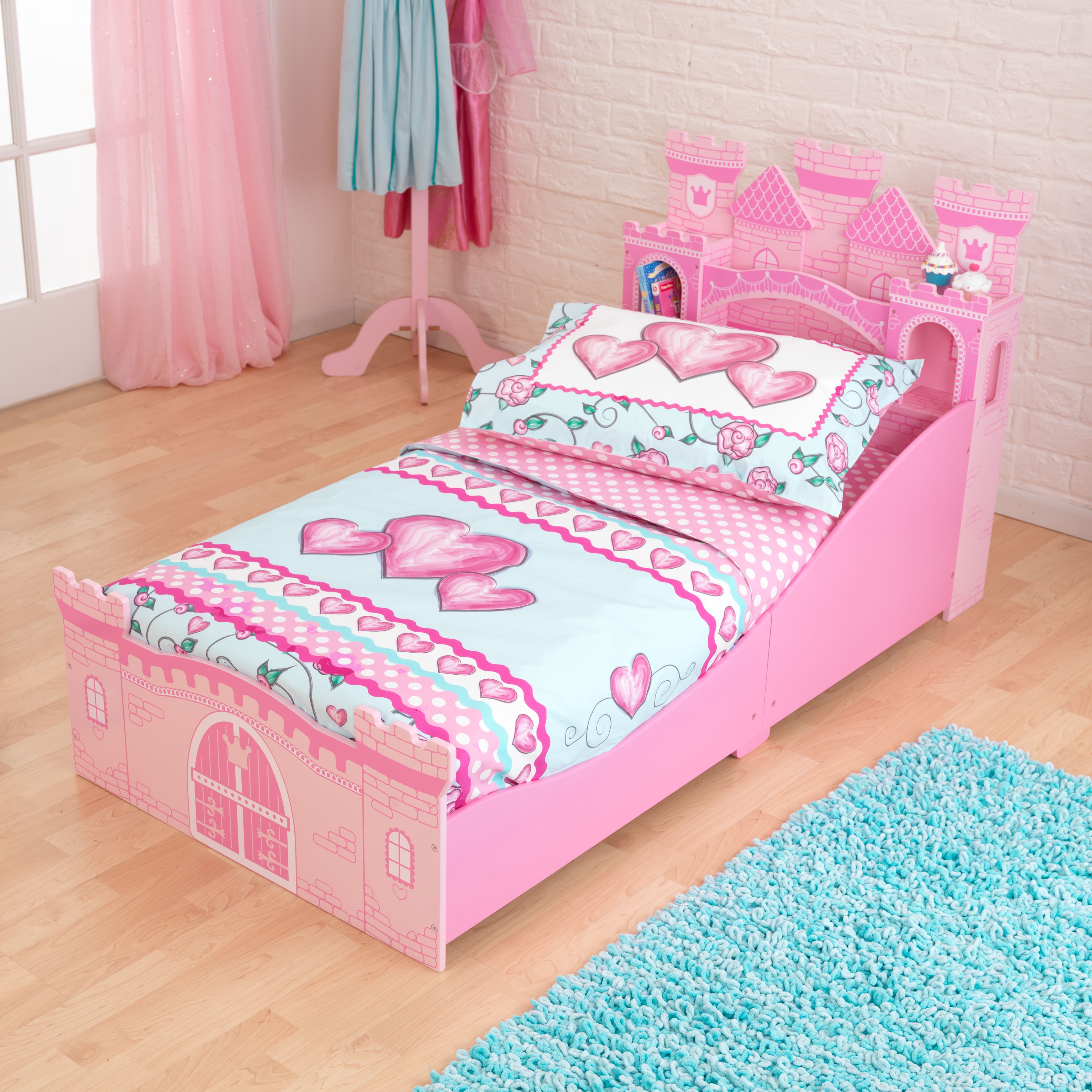 castle bed for little girl