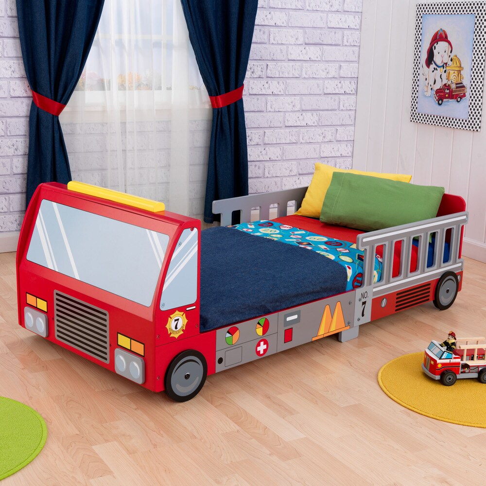 fire truck twin bed frame