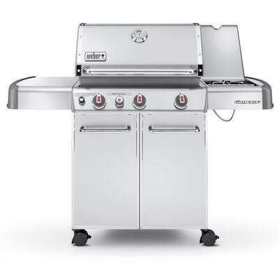 Weber 6570001 Genesis S-330 Stainless Steel 60-inch Freestanding LP Gas Grill