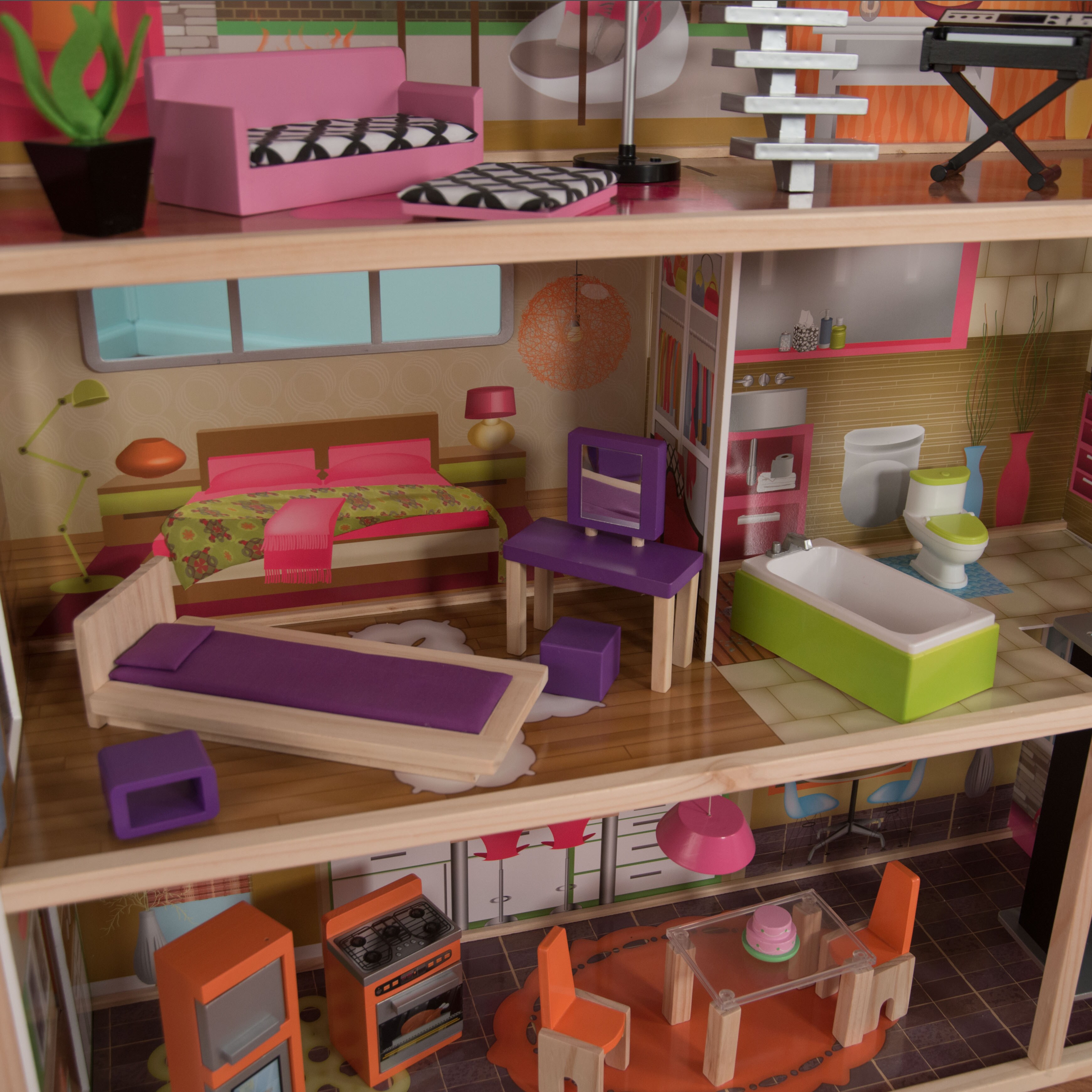 kidkraft townhouse