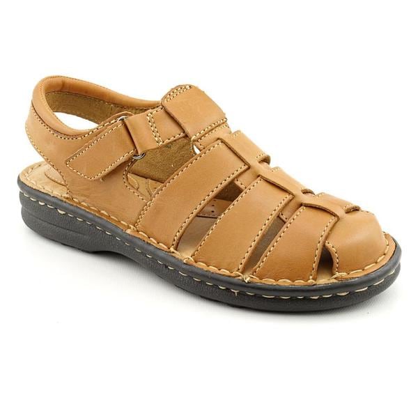 Closed Toe Fisherman' Leather Sandals 