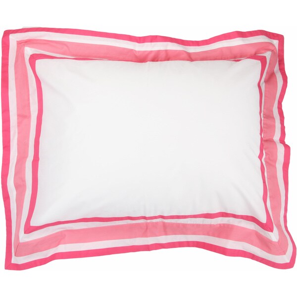Simplicity Hot Pink Standard Pillow Sham Simplicity Hot Pink Standard Pillow Sham