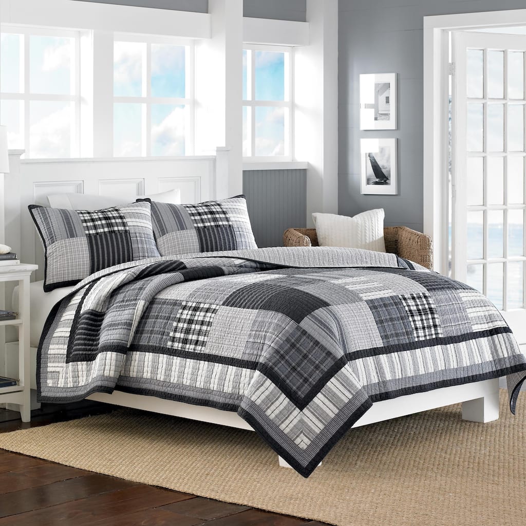 Nautica Gunston Cotton Reversible Quilt