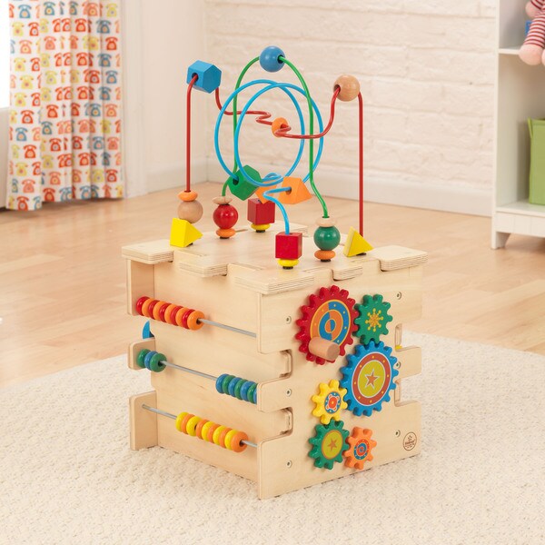 kidkraft deluxe activity cube