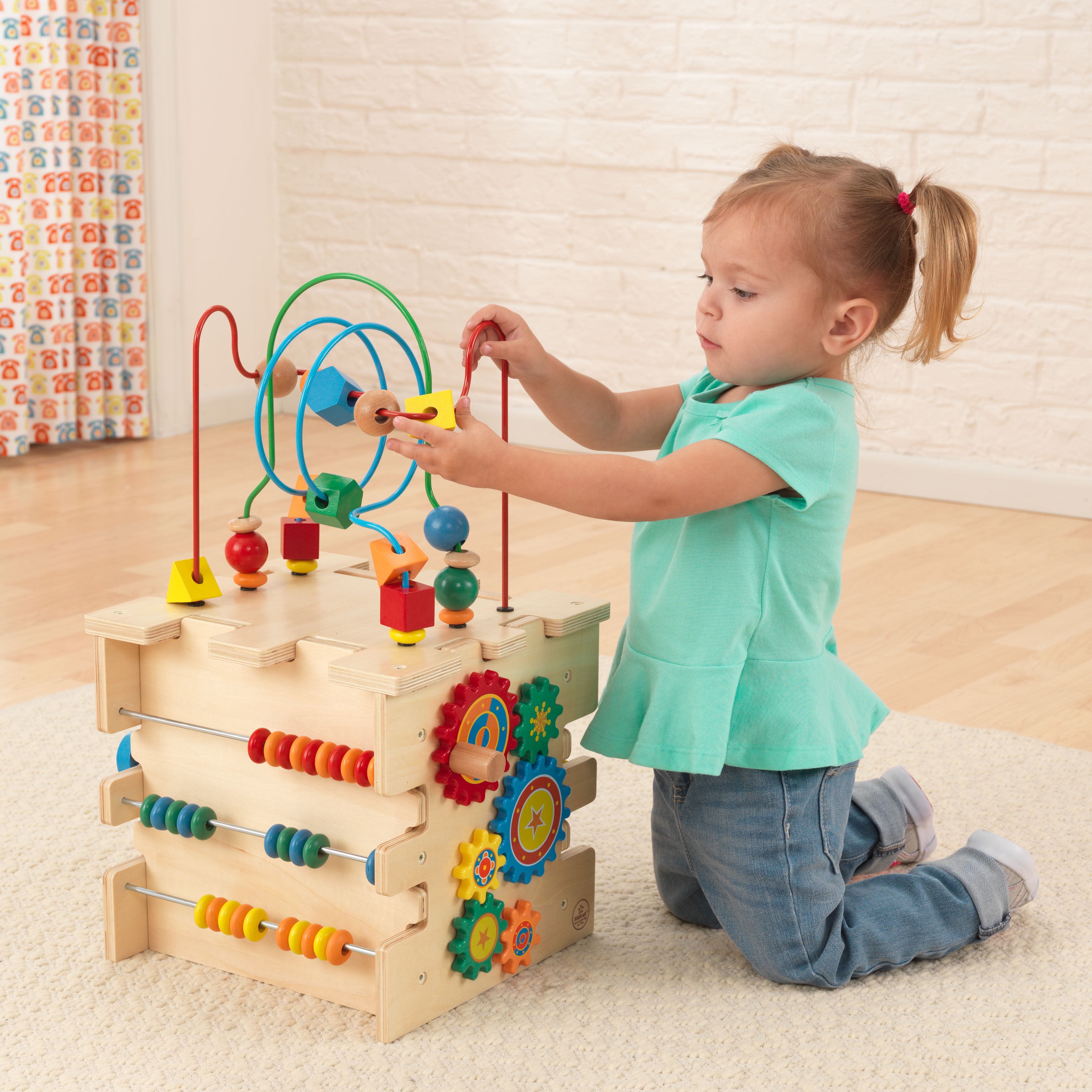 kidkraft deluxe activity cube