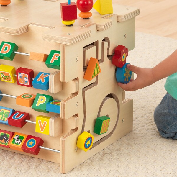 kidkraft deluxe activity cube