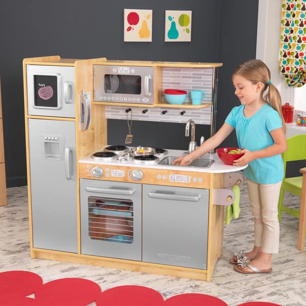 Shop Kidkraft Uptown Natural Kitchen Multi Free Shipping Today