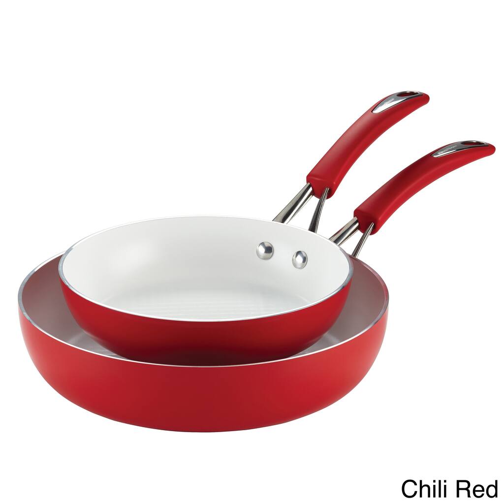 SilverStone 2-piece Ceramic CXi Nonstick Deep Skillet Set