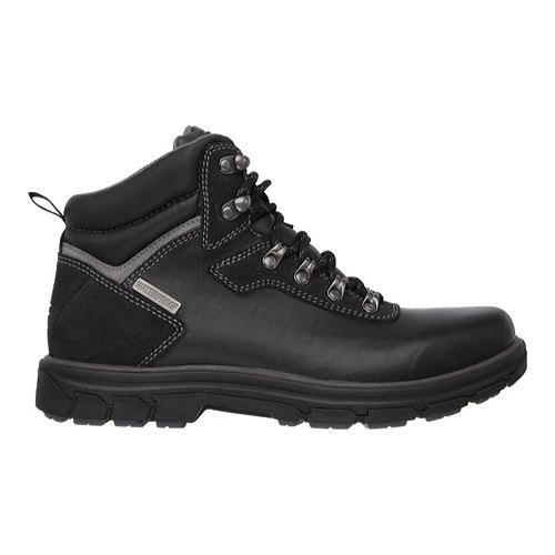 Skechers Mens Boots Relaxed Fit Segment Ander Black   17687671