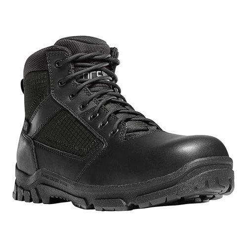 Shop Men's Danner Lookout SideZip NMT 5.5in Work Boot Black Leather
